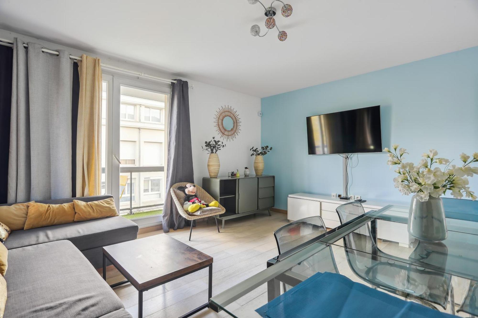 Beautiful T4 Appartement 8 Personnes Proche Disney Parking Prive Bussy-Saint-Georges Zewnętrze zdjęcie
