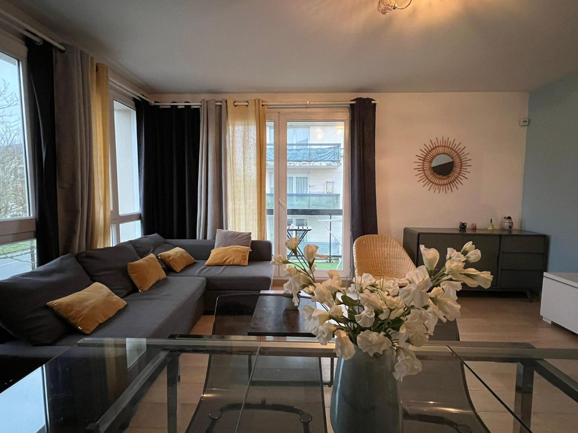 Beautiful T4 Appartement 8 Personnes Proche Disney Parking Prive Bussy-Saint-Georges Zewnętrze zdjęcie